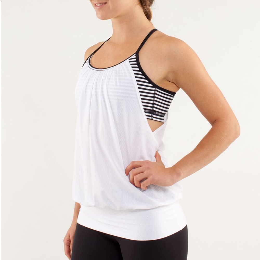 Brand new with tags Lululemon No Limits Tank Sz 6